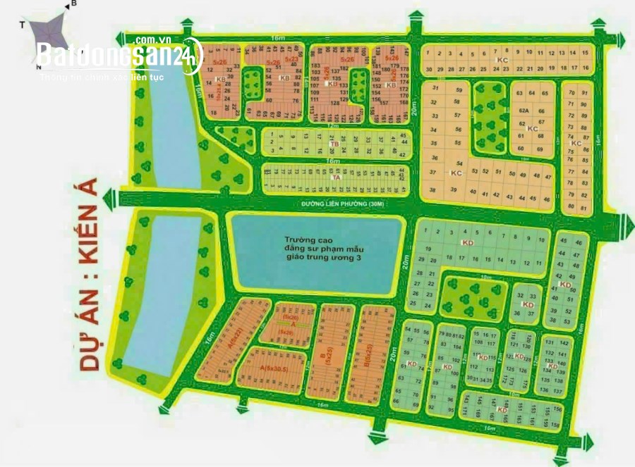 Bán đất KDC Kiến Á, Đường Liên Phường, TP Thủ Đức (Quận 9)