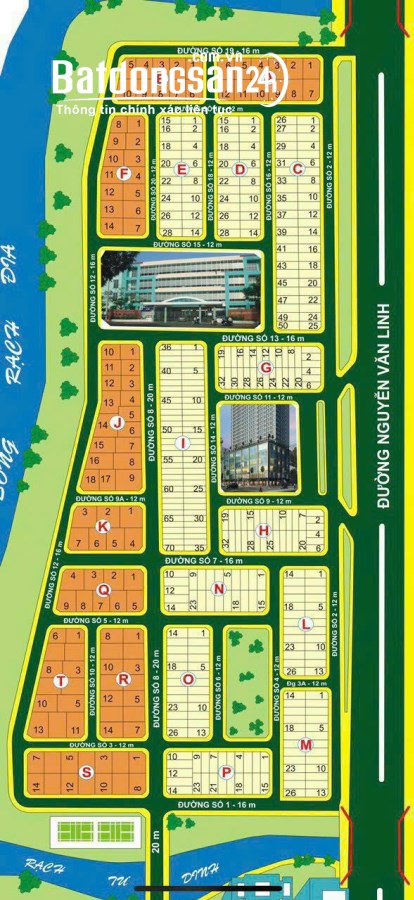 Bán đất KDC Ven Sông Sadeco, Đường Số 8, Quận 7
