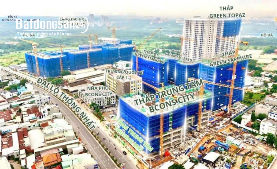 Bán căn hộ Bcons City, Đường Thống Nhất, TP Dĩ An