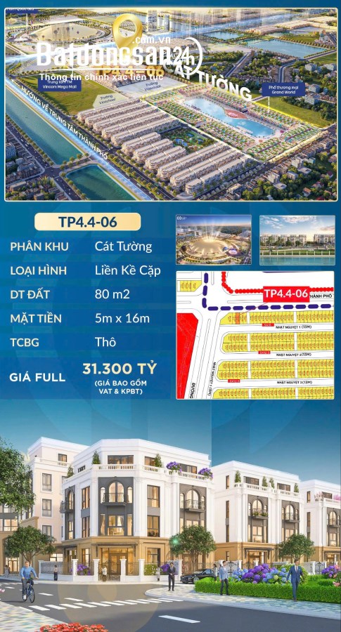 Bán Biệt thự-Villas Vinhomes Global Gate Cổ Loa, Đường Cổ Loa, Huyện Đông Anh