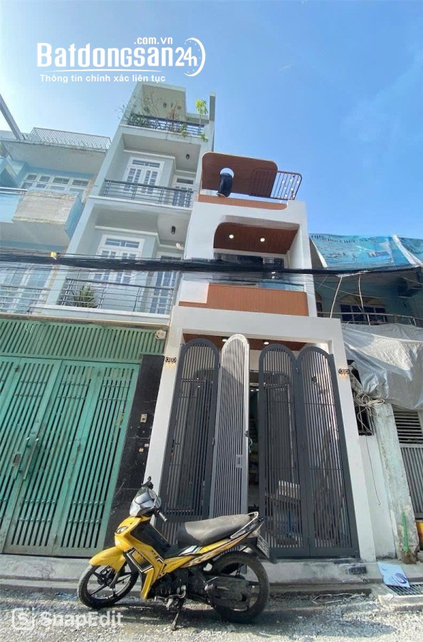 Nhà siêu đẹp 45m2, 2 PN,đường đang thảm nhựa 7m Phan Huy Ích, Tân Bình giá chỉ 5.25