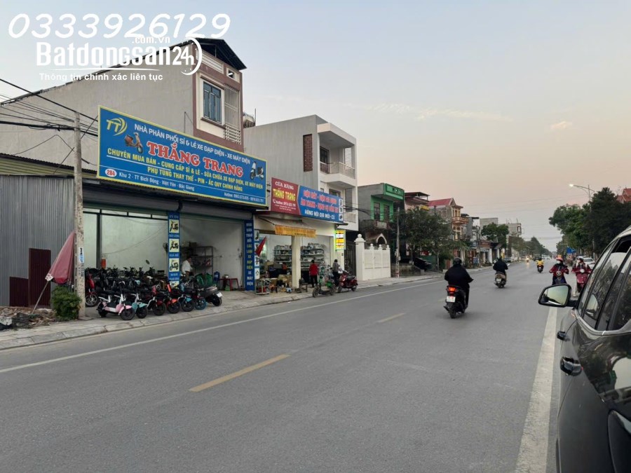 Bán đất mặt tiền Đường TL 298, Thị trấn Bích Động, Tx Việt Yên