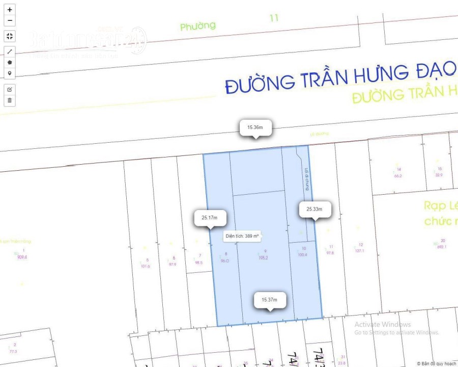 Bán nhà mặt tiền Đường Trần Hưng Đạo, Phường 10, Quận 5
