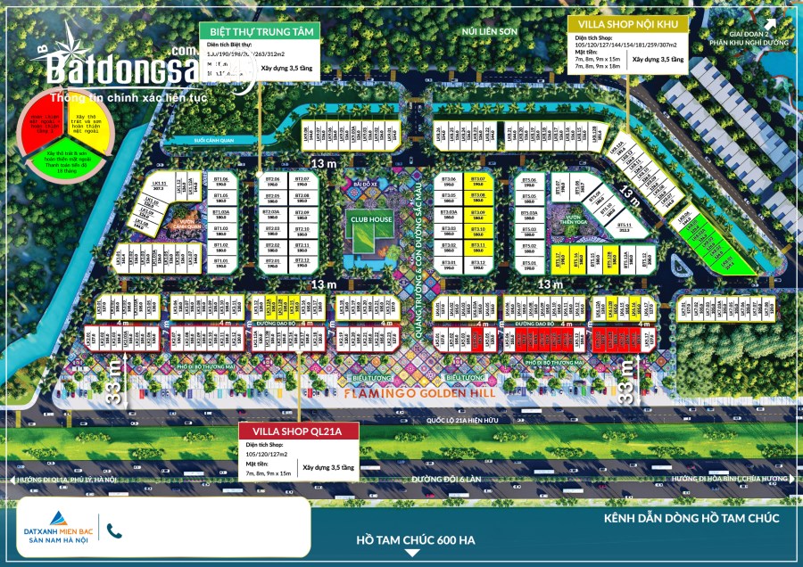 FLAMINGO GOLDEN HILL - VỊ TRÍ CHIẾN LƯỢC, ĐẦU TƯ THỊNH VƯỢNG