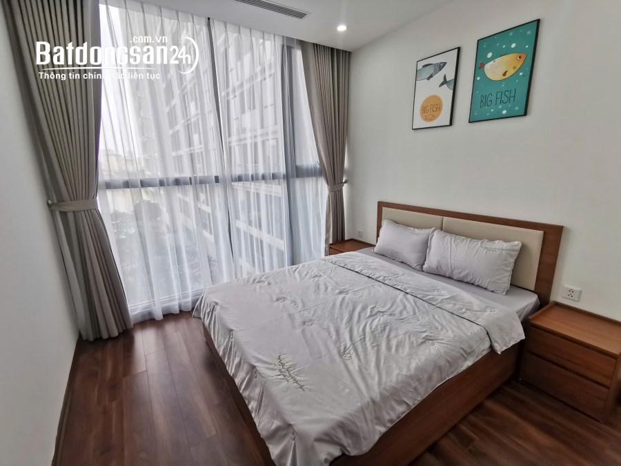Cho thuê căn hộ Vinhomes Sky Lake 3 ngủ view hồ, chỉ 32tr/tháng