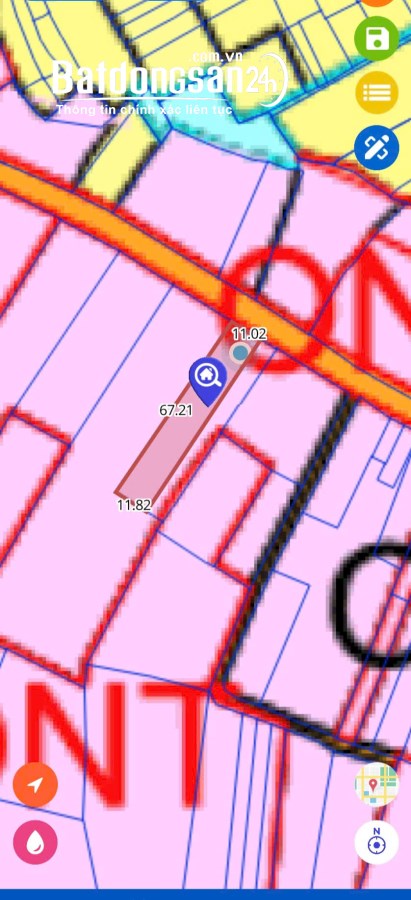 Bán đất 11x65 thổ cư 270m tại thôn 6, Hoà Khánh đường QH 20m thông về Ea Kao