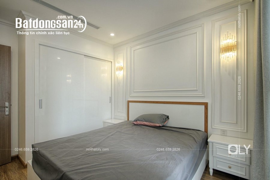 Bán căn 3 ngủ Vinhomes Sky Lake, tòa S1, dt 102m2, sẵn đồ