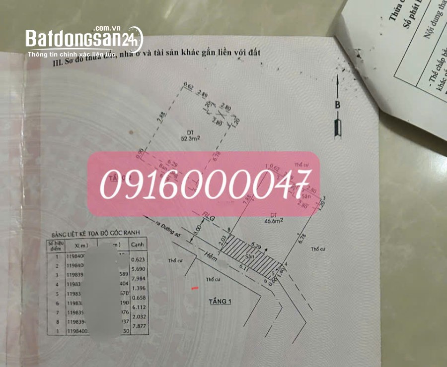 Bán nhà Đường Đình Phong Phú, Phường Tăng Nhơn Phú B, TP Thủ Đức (Quận 9)