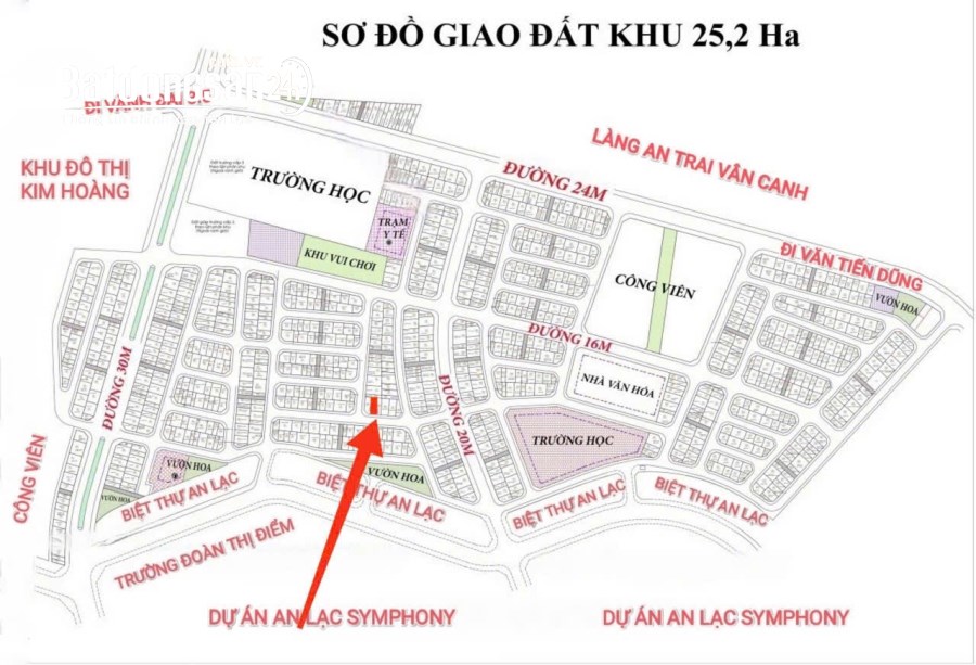 Bán đất Xã Vân Canh, Huyện Hoài Đức
