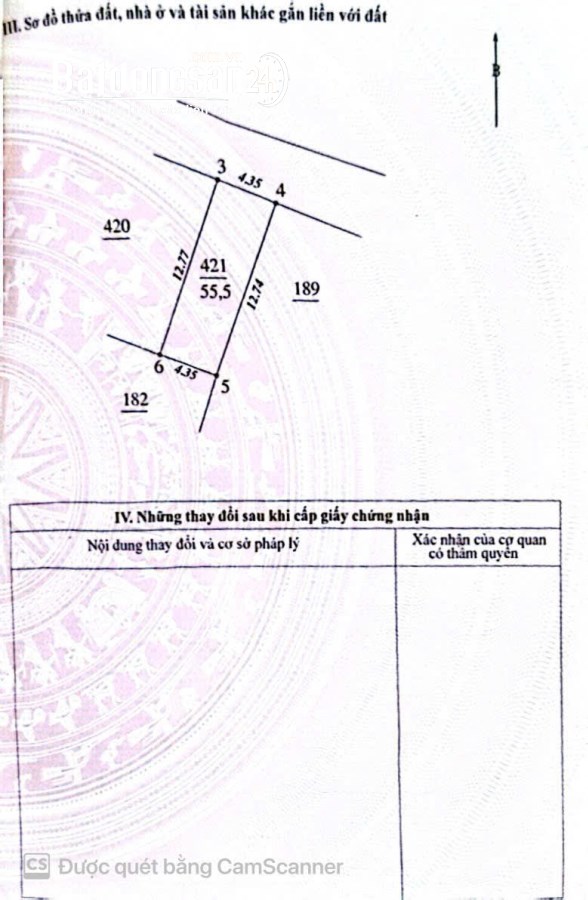 Bán nhà Đường Phú Minh, Phường Minh Khai, Quận Bắc Từ Liêm