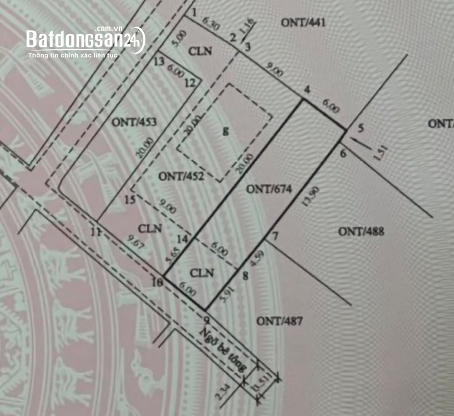 Bán cắt lỗ ô đất thôn 8 Sông Khoai gần KCN Amata, Quảng Yên, Quảng Ninh