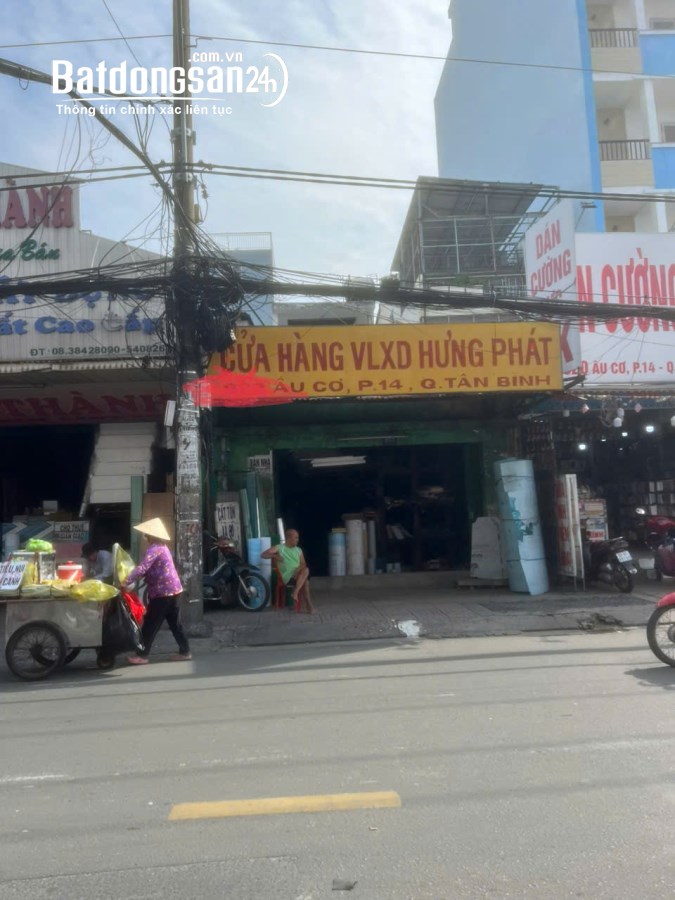 Bán nhà mặt tiền Đường Âu Cơ, Phường 14, Quận Tân Bình