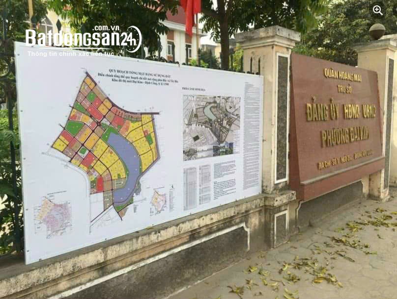 Bán đất mặt tiền KĐT Đại Kim-Định Công, Đường Đại Kim, Quận Hoàng Mai