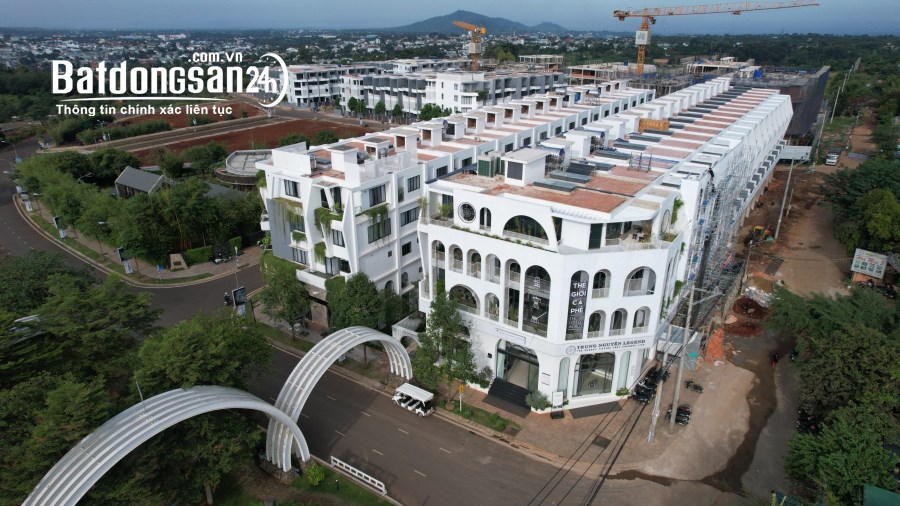 Bán Liền kề-Shophouse Tesla-Thành Phố Cà Phê, Nguyễn Đình Chiểu, TP Buôn Ma Thuột