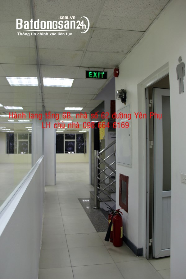 45m2 vP cho thuê tại số 62 đường đôi Yên PHụ. Giá 10 triệu/tháng. LH 0986646169