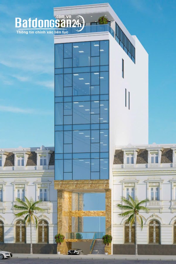 Bán Tòa Văn Phòng 8 Tầng Xây Mới MP Dịch Vọng Hậu. DT 148m2, MT 8.16m. Giá 130 Tỷ