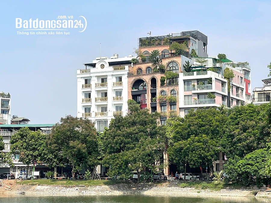 Bán Tòa Văn Phòng 10 Tầng Mặt Hồ Ba Mẫu, Đang cho thuê 500tr/th. DT 390m2.Giá 250 TỶ