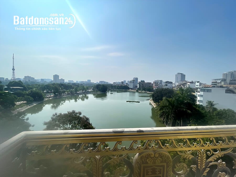 Bán Tòa Văn Phòng 10 Tầng Mặt Hồ Ba Mẫu, Đang cho thuê 500tr/th. DT 390m2.Giá 250 TỶ