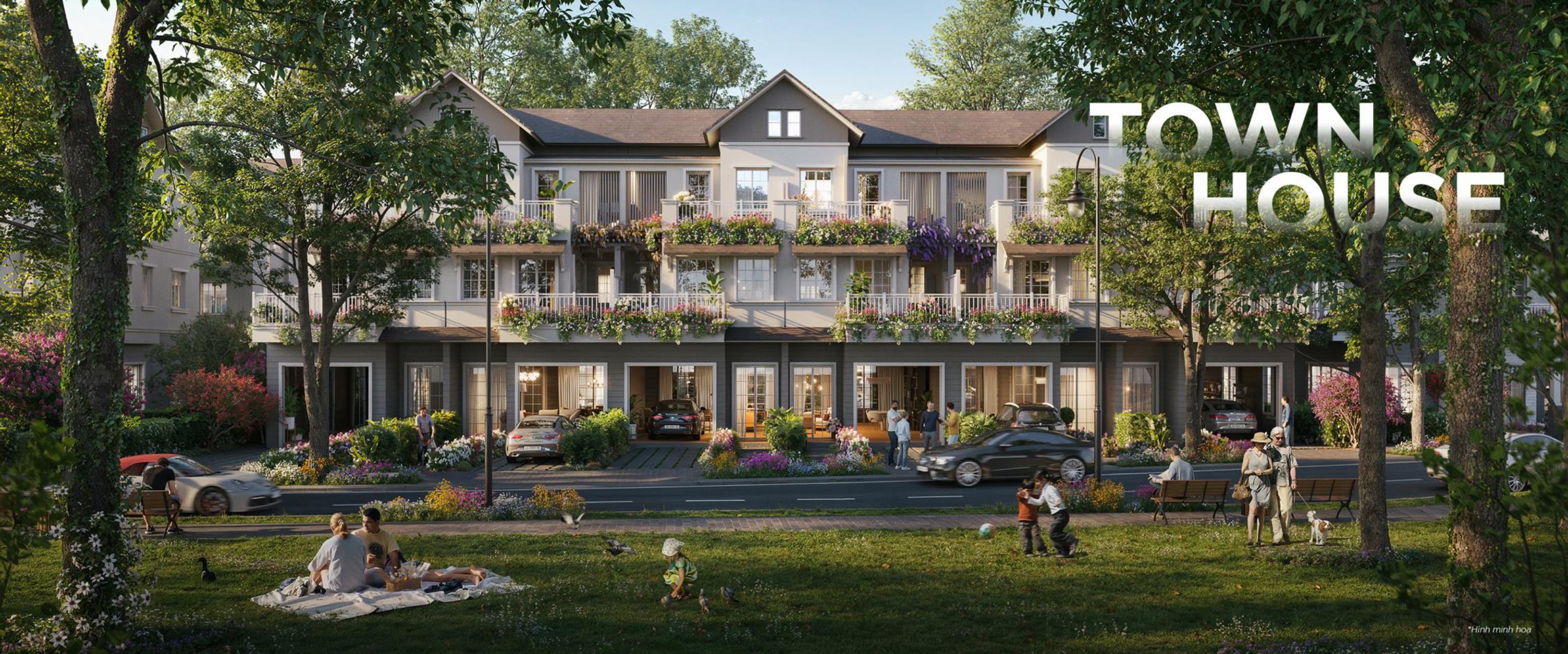 Bán Liền kề-Shophouse KND Eco Retreat, Đường Nguyễn Hữu Trí, Huyện Bến Lức