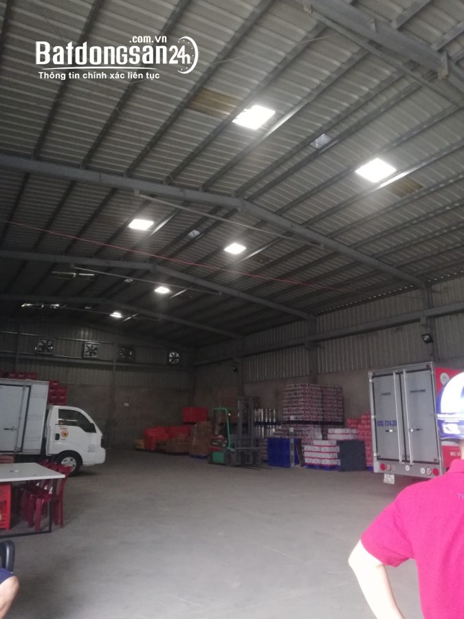 Cho thuê kho-xưởng Đường Quốc lộ 1A, Phường Hòa Châu, Huyện Hòa Vang dt 1800m2