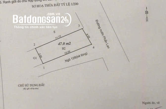 Bán nhà Đường Tứ Liên, Phường Bưởi, Quận Tây Hồ