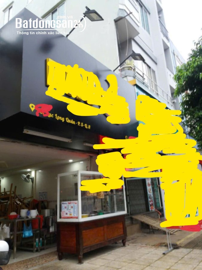 Bán nhà mặt tiền Đường Lạc Long Quân, Phường 5, Quận 11