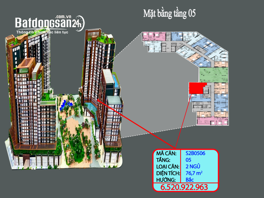 Bán căn hộ Sun Symphony Residence, Đường Trần Hưng Đạo, Quận Sơn Trà