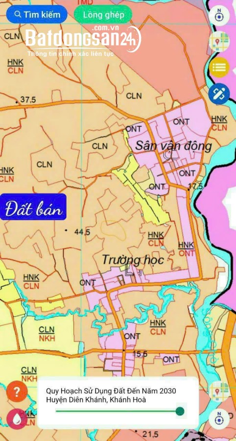 Bán đất Xã Diên Xuân, Huyện Diên Khánh