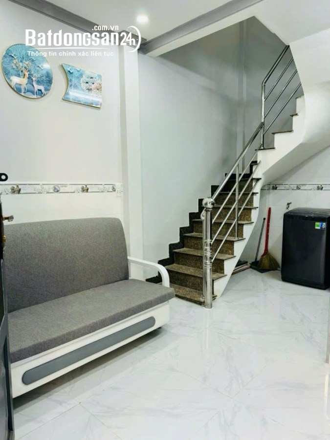NHÀ 3 TẦNG, 17M2 , HẺM 5M, GẦN VŨ TÙNG, BÌNH THẠNH- NHỈNH 3 TỶ 