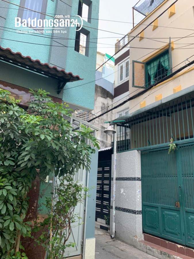 Bán nhà gần Vũ Tùng, Bình Thạnh, 35m2, 3 tầng, hẻm ba gác, nhỉnh 5 tỷ.
