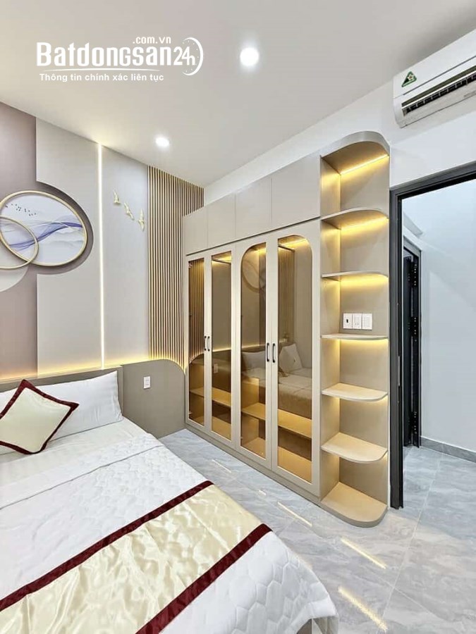 Bán nhà hẻm ô tô, Đường Trần Thị Trọng, Phường 15, Quận Tân Bình, 40m2, 6.15 tỷ