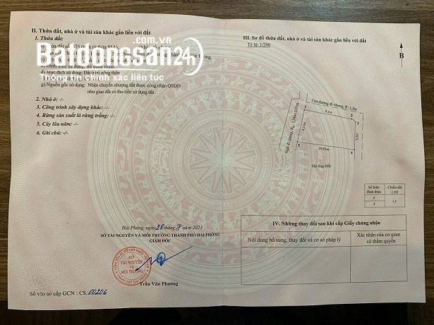 Bán nhà kv Quốc Lộ 10, Xã Nam Sơn, Huyện An Dương