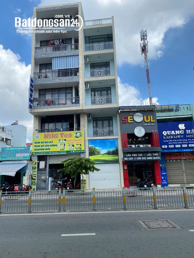 Bán nhà mặt tiền Đường Lũy Bán Bích, Phường Phú Thọ Hòa, Quận Tân Phú