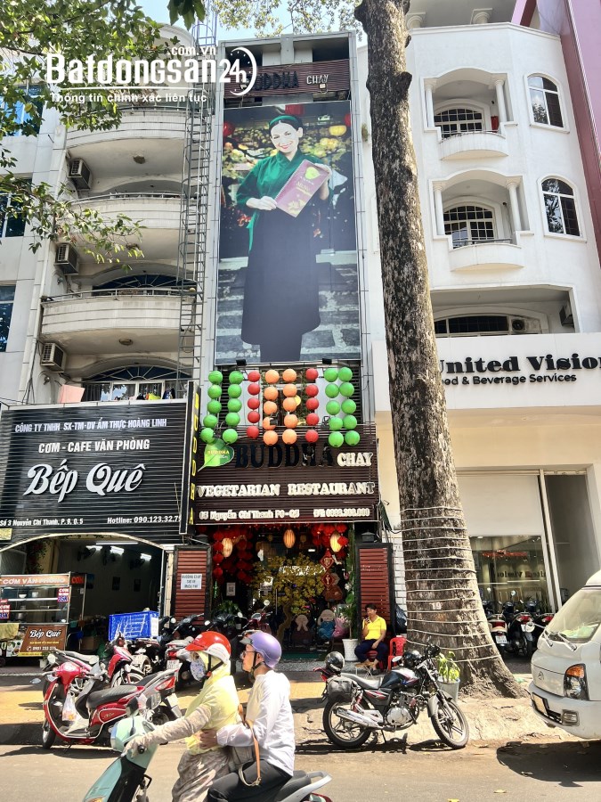 Bán nhà mặt tiền Đường Nguyễn Chí Thanh, Phường 9, Quận 5