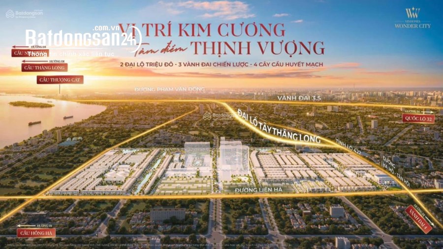 Bán nhà vinhomes wonder Đan Phượng, Xã Tân Hội, Huyện Đan Phượng