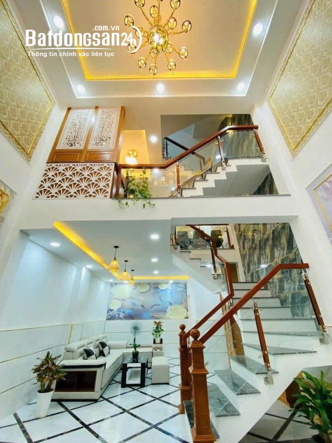 NHÀ NGON MỚI VỀ TẠI VƯỜN LÀI, TÂN PHÚ - 3 TẦNG (4,5x13M) ĐẸP LUNG LINH - HẺM XE HƠI T
