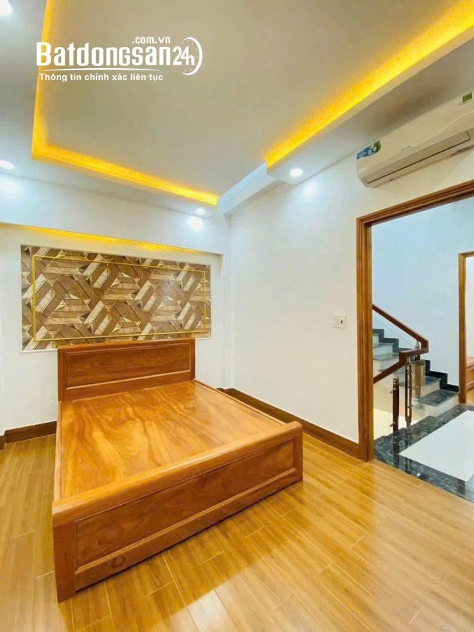 NHÀ NGON MỚI VỀ TẠI VƯỜN LÀI, TÂN PHÚ - 3 TẦNG (4,5x13M) ĐẸP LUNG LINH - HẺM XE HƠI T