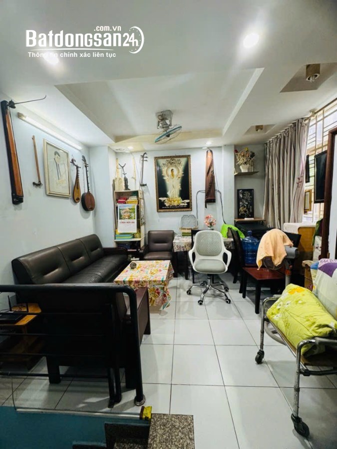 BÁN NHÀ HẺM NHỰA 6M THÔNG NGUYỄN ĐÌNH CHIỂU, Quận 3, 4PN, 4 TẦNG, 52M2 NHỈNH 10 TỶ