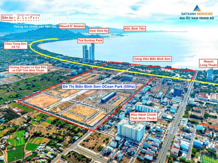 Bán Liền kề-Shophouse Bình Sơn Ocean Part, Đường Yên Ninh, Phan Rang-Tháp Chàm