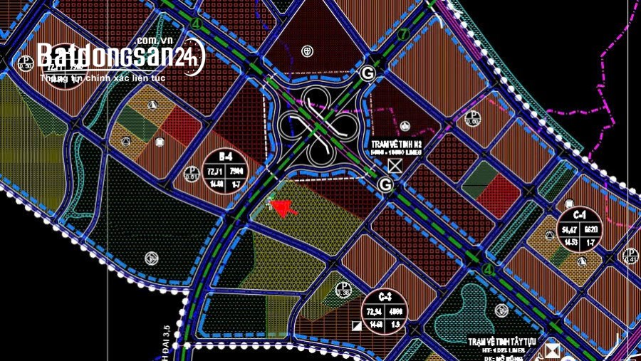 Bán lô đất binh đoàn 11 Tây Tựu, Bắc Từ Liêm, DT43.5m2, lô góc, ô tô tránh. Sát Đại Học CN