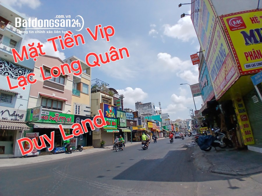 Mặt Tiền Lạc Long Quân  gần chợ Tân Bình DT 227 m2 chỉ 135tr/m2