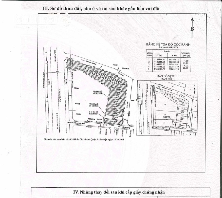 Đất giá rẻ tại quận 7 với 4 bề sông nước, gần hoa viên và các nút giao quan trọng