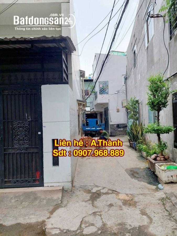 Bán nhà mới 4m3 x 4m5 x 15m5, 1 lầu, Đường Hậu Giang, Phường 11 ,Quận 6 