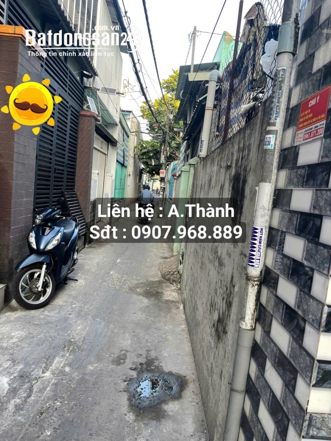 Bán nhà mới 4m x 15m, 1 trệt 1 lửng ,Đường Phú Định, Phường 16 ,Quận 8 
