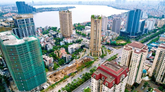 Ra mắt chung cư víp đẹp cao cấp nhất tại Vườn Đào, Võ Chí Công, Quận Tây Hồ view hồ