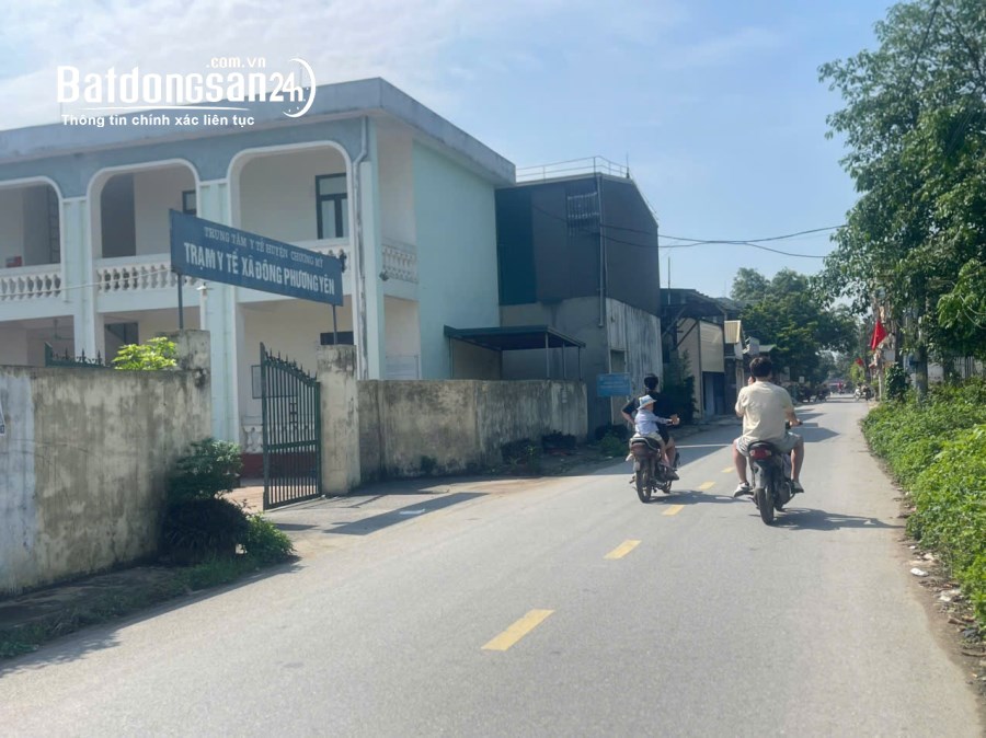 Bán lô đất 84m, trục đường liên xã tại đông phương yên, chương mỹ , cách ql6 chỉ 300m