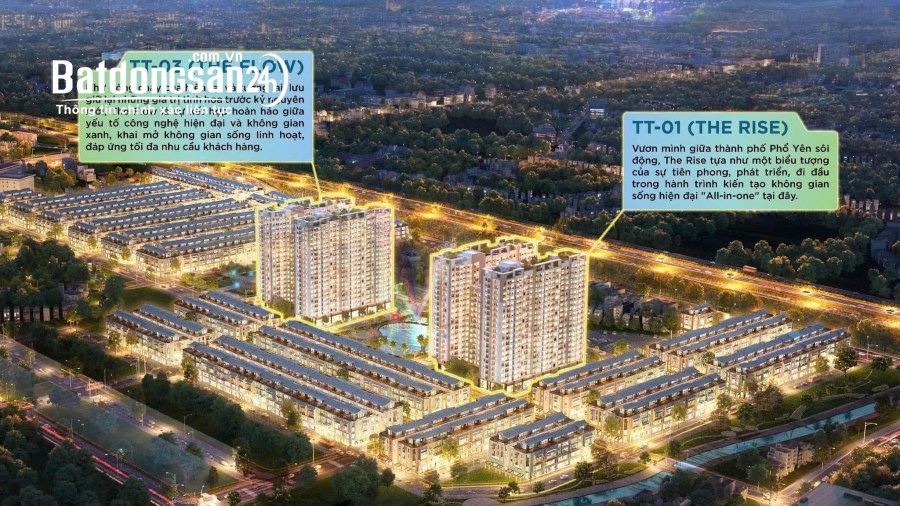 Bán căn hộ Yên Bình New Horizo-Green, Phường Đồng Tiến, TX Phổ Yên