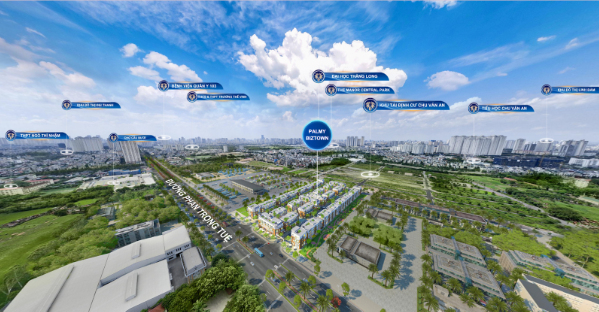 Bán liền kề Palmy Biztown Thanh Trì – 75m² – 147tr/m²