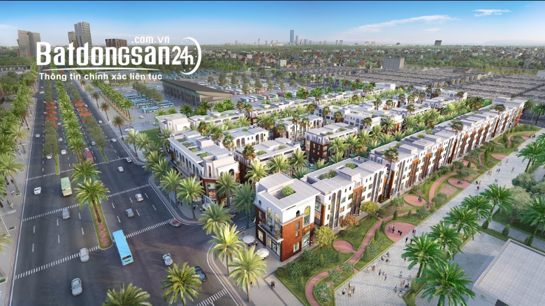 Bán liền kề Palmy Biztown Thanh Trì – 75m² – 147tr/m²
