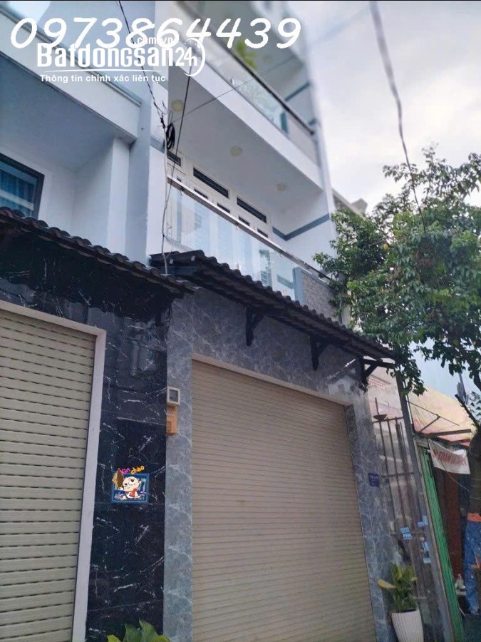 BÁN NHÀ PHỐ 3 TẦNG QUẬN 12 - HẺM TẢI THÔNG TÂN THỚI HIỆP 21 - NGANG 4m